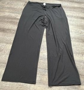 Gap Maternity Long Sleeve Black Lounge Pants Large Wide Leg J8